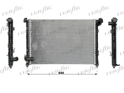 RAD. MINI ONE COOPER 01> 1.6i 16v ONE 1.4i 16v