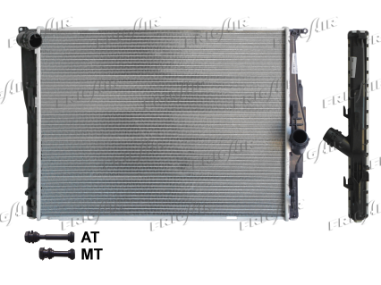 RAD. BMW 1-E87 3-E90 X1-E84 Bz SINGLE HOLE
