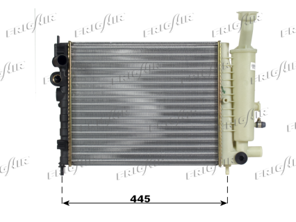 RAD. CITROEN AX II 1.0-1.1-1.4 91>
