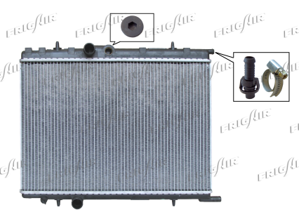 RAD. CITROEN XSARA PICASSO 1.6-1.8 99> A/C
