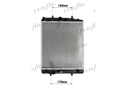 RAD. CITROEN C1-PEUGEOT 107-TOYOTA AYGO 1.4 HDI