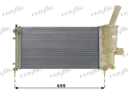 RAD. FIAT NUOVA PUNTO 1.2 8/16V A/C 10/02>
