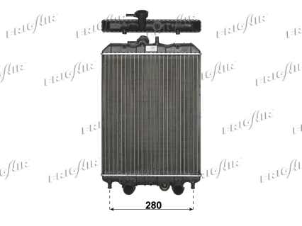 RAD. PIAGGIO PORTER 1.4 D - 1.3 Bz 98>