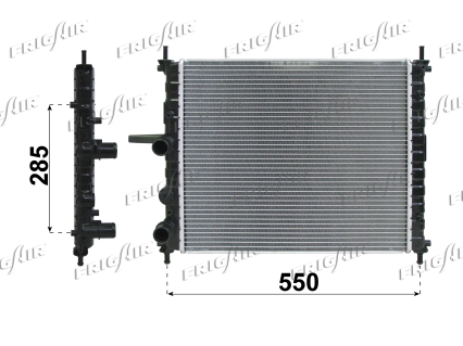 RAD. FIAT BRAVO/A 1.4-1.6-MAREA 1.6 16V