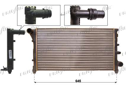 RAD. FIAT NUOVA PANDA 1.3 MJ A/C