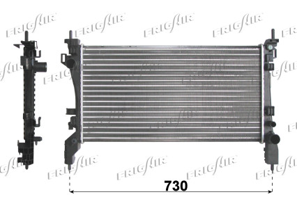 RAD. CITR.NEMO-FIAT FIORINO-PEUG.BIPPER D NO AC