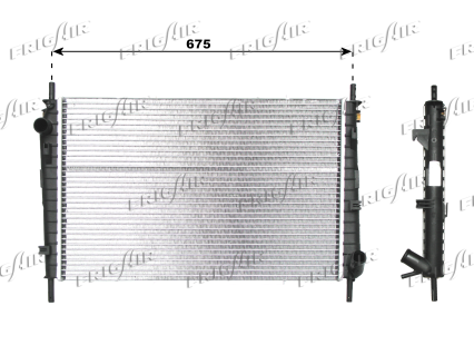 RAD. FORD MONDEO III 1.8-2.0 00> A/C