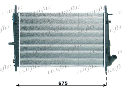 RAD. FORD MONDEO III 2.0D 00> A/C