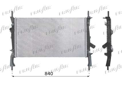 RAD. FORD TRANSIT 06> AC