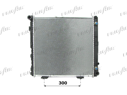 RAD. MERCEDES 200-220 E AT A/C 92>