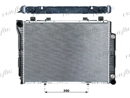 RAD. MERCEDES W140 300TD-350TD +/- AT