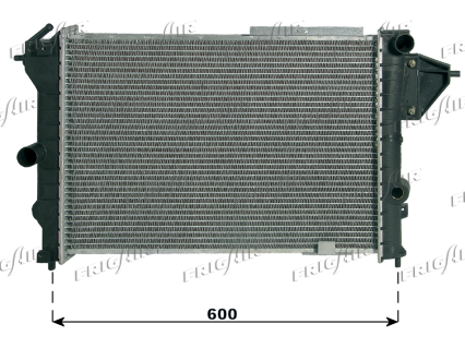 RAD. OPEL VECTRA A 1.8-2.0-1.7D 88>94 CALIBRA 2.0