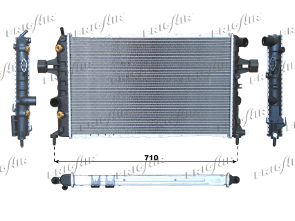 RAD. OPEL ASTRA G - AT