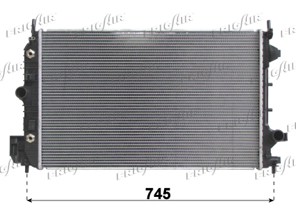 RAD. FIAT CROMA/OPEL VECTRA C/SAAB 9.3 02> 1.9D AT