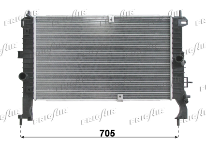 RAD. OPEL MERIVA 1.3 - 1.7 CDTI