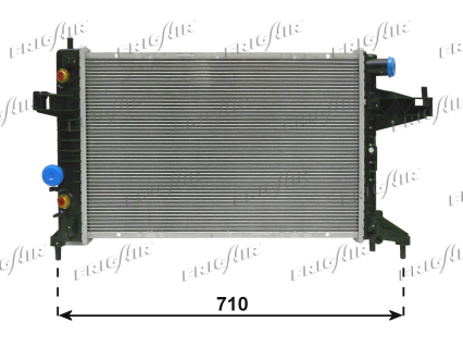 RAD. OPEL CORSA C 1.4-1.8 AT