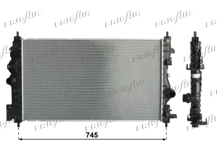 RAD. OPEL ASTRA J 1.7 D MOT DTR / 2.0 D 09> MT