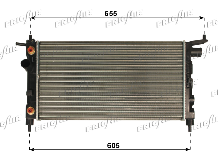 RAD. OPEL CORSA B - TIGRA 1.4 - 1.6 AT