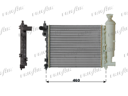RAD. PEUGEOT 106 I 1.0-1.1-1.4