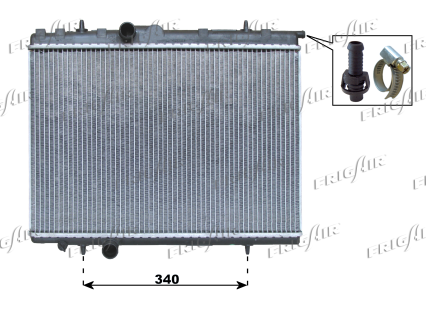 RAD. PEUG. 206 1.4-1.6-1.9D-1.4/2.0 HDI 02> A/C