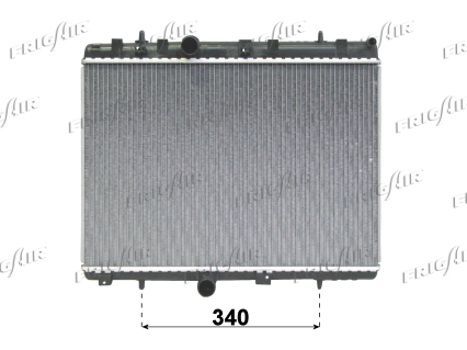 RAD. CITROEN C2-C3-C3 II/PEUGEOT 207 1.6HDI