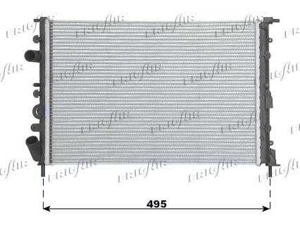 RAD. RENAULT MEGANE 1.6-2.0 95>