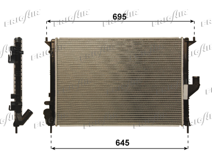 RAD. DACIA DUSTER/LOGAN/SANDERO 1.2-1.4-1.6-1.5D