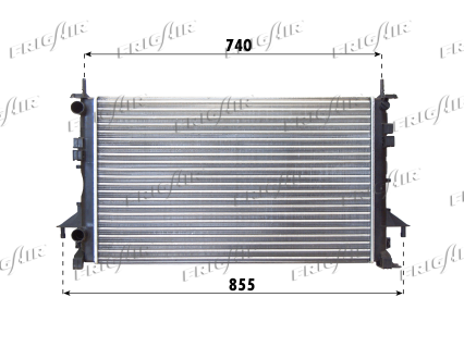 RAD. RENAULT ESPACE - LAGUNA 1.9-2.2 D - 2.0 BZ