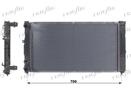 RAD. AUDI A4 / VW PASSAT V 1.6-1.8-1.9TDI A/C