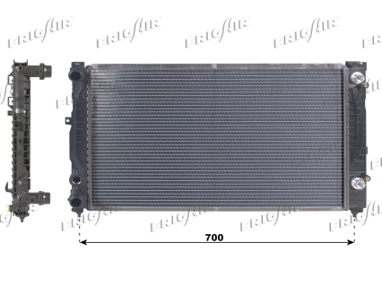 RAD. AUDI A4 1.9 TDI - A6 1.8/1.9 TDI
