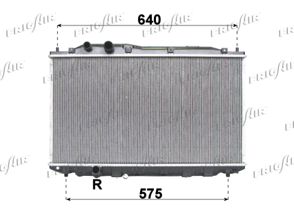 RAD. HONDA CIVIC VII 06> 1.8 Bz