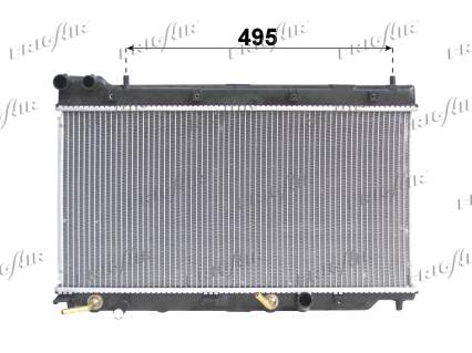 RAD. HONDA JAZZ 1.2-1.4 04/03>