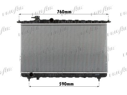 RAD. HYUNDAI XG - SONATA V 98> - SONATA VI 01> MT