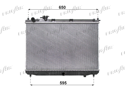 RAD. KIA CARENS II 2.0 02> MT A/C