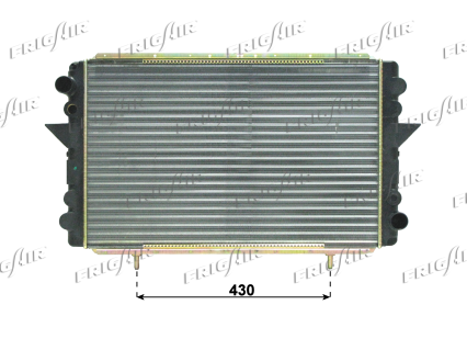 RAD. RENAULT MASTER 2.0-2.1D-2.4D-2.5D-TD