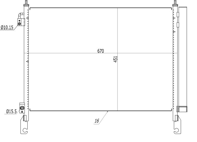 COND. RENAULT KOLEOS 2.0D 08-