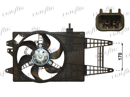 ELETTROV. FIAT PUNTO II-III 1.2 8/16v IDEA 1.4 16V