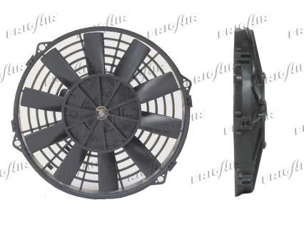 ELET.AS. 12V Ø255 BLOW. - FLAT MOTOR