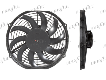 ELET.AS. Ø385mm 24V SUCT.-88mm MOT.-BENT BL.