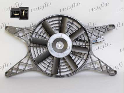 ELETTROV. 225mm - asp - 4 brackets