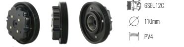 EMB. COMP. DENSO 6SEU12C 4P RENAULT