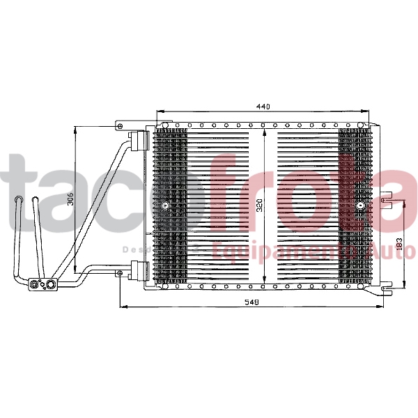 COND. OPEL VECTRA B 2.0 TDI / DTI 97>02