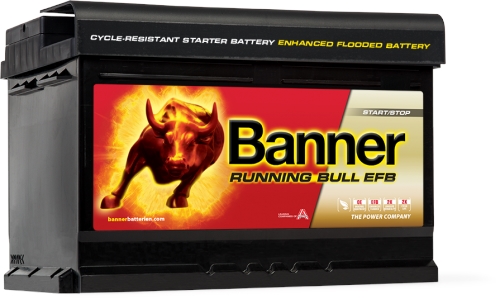 Bateria Banner Running Bull EFB 65AH (+ DTA) Start&Stop