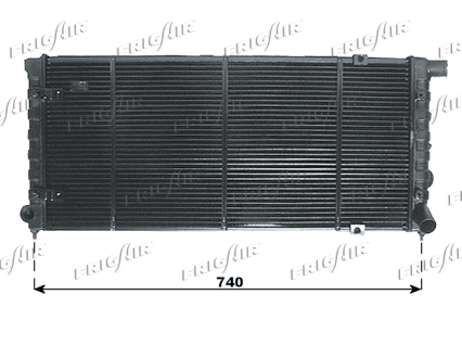 RAD. VW GOLF GTD A/C