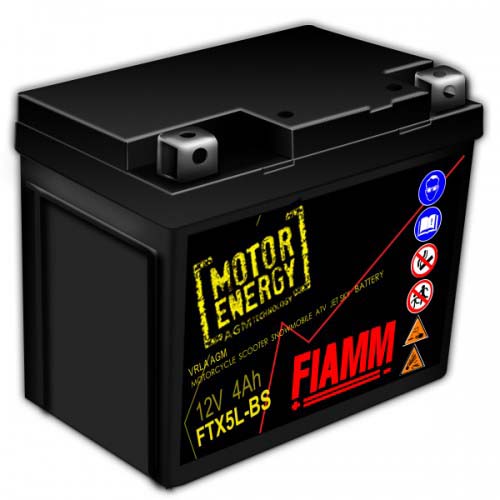Bateria Motor Energy AGM 12V - 4AH (+ DTA)