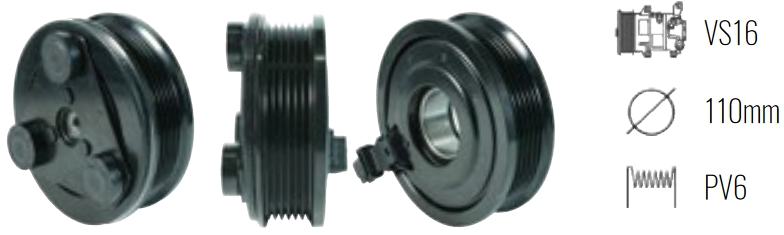 EMB. COMP. VISTEON VS16 6P FORD