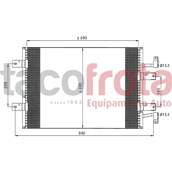 COND. RENAULT TRAFIC/OPEL VIVARO 2.5 DCI 8/06>
