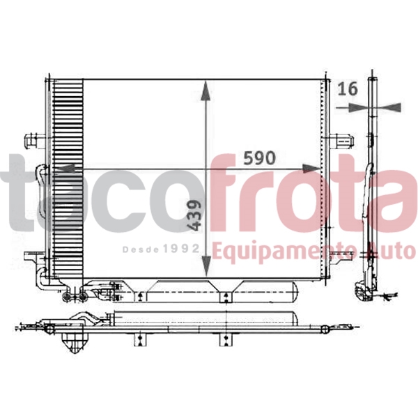 COND. MERCEDES W211 CLASS E