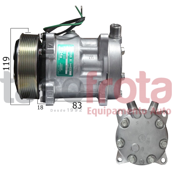 COMP. UNIVERSAL SD7H15 PK8 24V