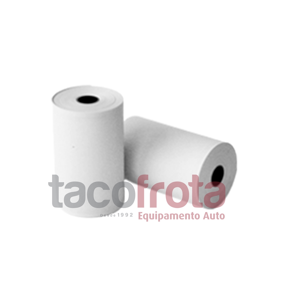 Pack Dava 12 Rolos Papel Termico P/ Termografo - 57x30x11